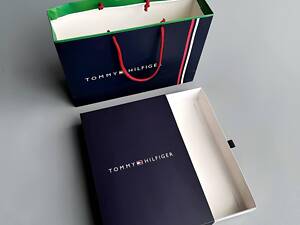 Подарунковий пакет + коробка Tommy Hilfiger