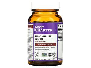Поддержка артериального давления, Blood Pressure, New Chapter, 60 капсул