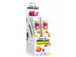 Поддержка иммунитета Olimp Drinks for life Immuno 20x9 g (Raspberry)