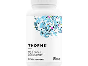 Поддержка мозга, Brain Factors, Thorne, 30 капсул