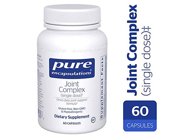 Підтримка суглобів, Joint Complex (Single Dose), Pure Encapsulations, 60 капсул - Фото NaN