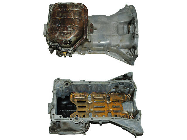 Поддон двигателя алюминиевый металл 2 части 111102Y000 NISSAN Maxima A33 00-06