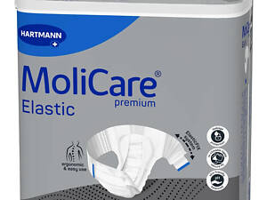 Підгузки нічні для дорослих Paul Hartmann MoliCare Premium Elastic 10 крапель XL 14шт.