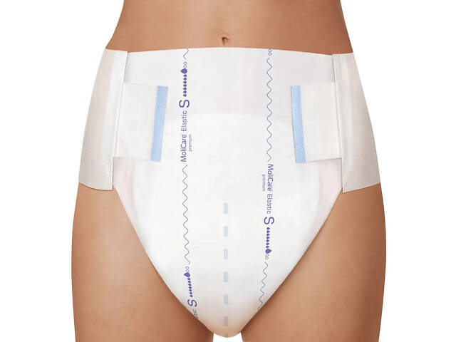 Підгузки Paul Hartmann MoliCare Premium Elastic S для дорослих 26 шт. - Фото 4
