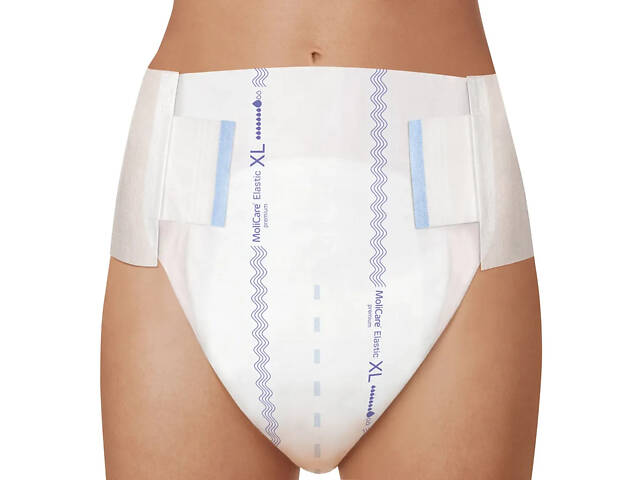 Підгузки Paul Hartmann MoliCare Premium Elastic XL 8 крапель для дорослих 14 шт. - Фото 4