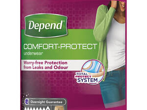 Підгузки для дорослих Depend Трусики для жінок L (5029053565316_5029053560731)