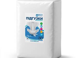 Підгузки для дорослих MED1 WC01 M 30 шт.