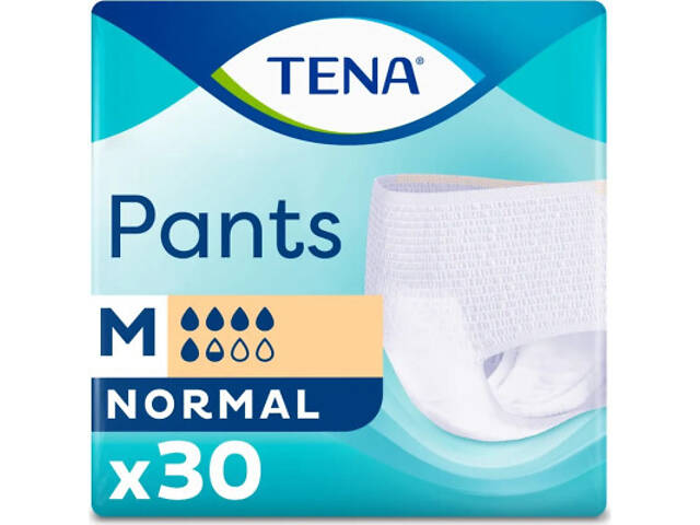 Підгузки для дорослих Tena Pants Normal Medium 30 шт (7322541150611) - Фото 1