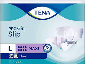 Підгузки для дорослих Tena Slip Maxi Large 24 шт, 92-144 см 8 крапель (7322541118574)