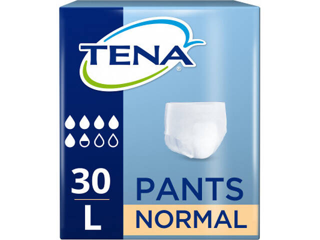 Підгузки для дорослих Tena трусики Pants Normal Large 30 шт (7322541150895) - Фото 2
