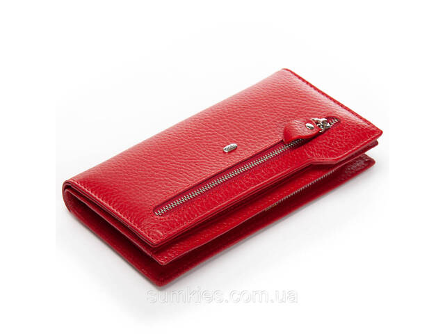 PODIUM Гаманець Classic Жіноча шкіра DR. BOND WMB-2M red - Фото 2