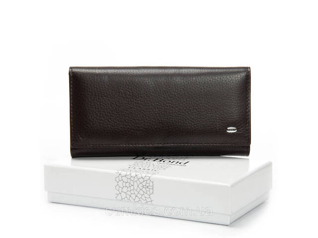 PODIUM Гаманець Classic Жіноча шкіра DR. BOND W46 coffee - Фото 1