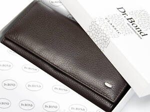 PODIUM Гаманець Classic Жіноча шкіра DR. BOND W46 coffee