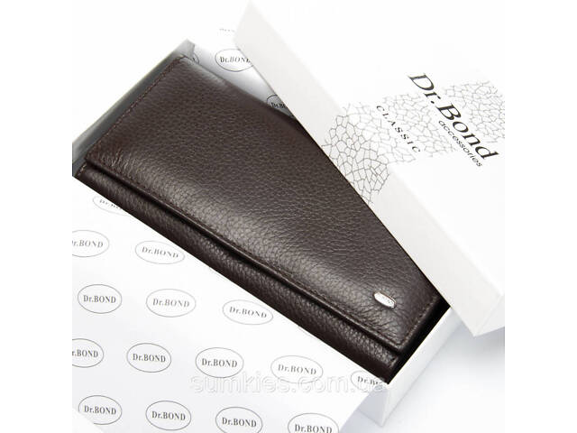 PODIUM Гаманець Classic Жіноча шкіра DR. BOND W46 coffee - Фото 8