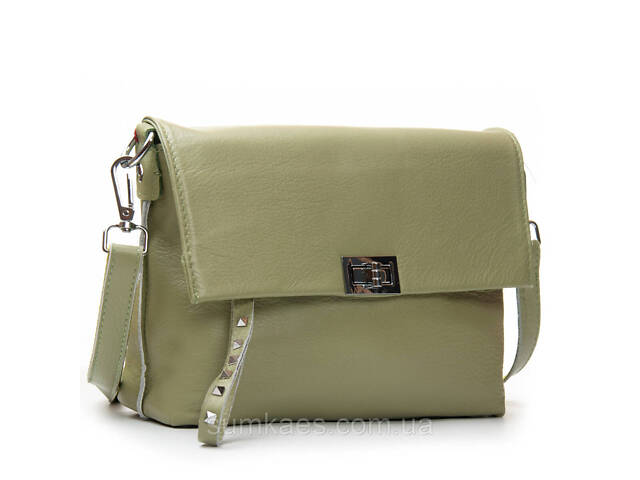 PODIUM Сумка жіноча Класична шкіра ALEX RAI 8793-9 olive - Фото 2