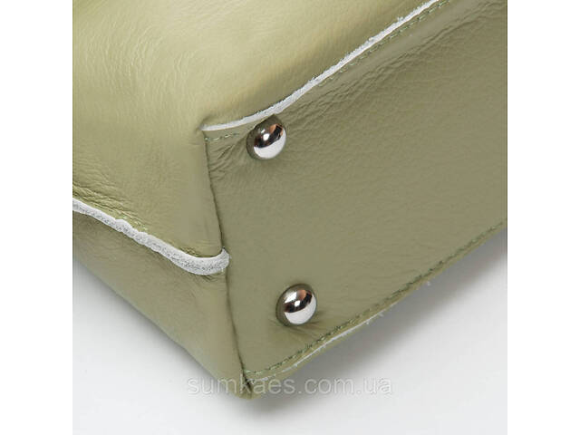 PODIUM Сумка жіноча Класична шкіра ALEX RAI 8793-9 olive - Фото 5