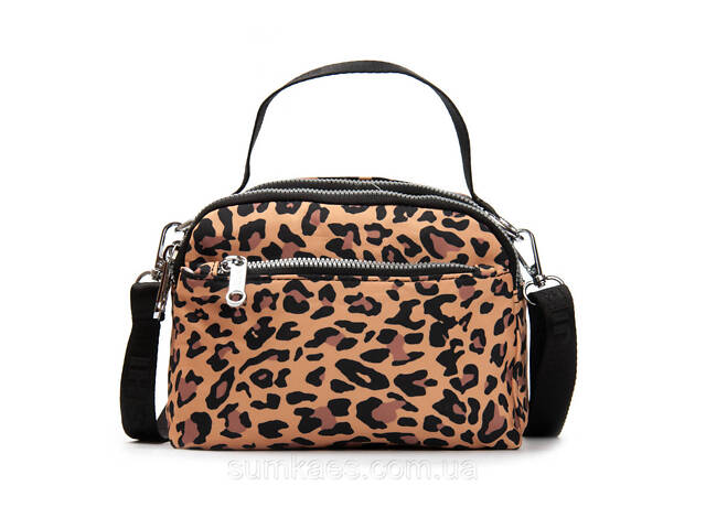 PODIUM Сумка Женская Текстиль полиамид Jielshi F056 leopard print - Фото NaN