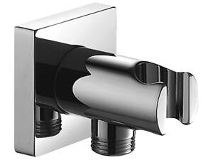 Підключення для душового шланга з тримачем Omnires chrome (8873/KCR)