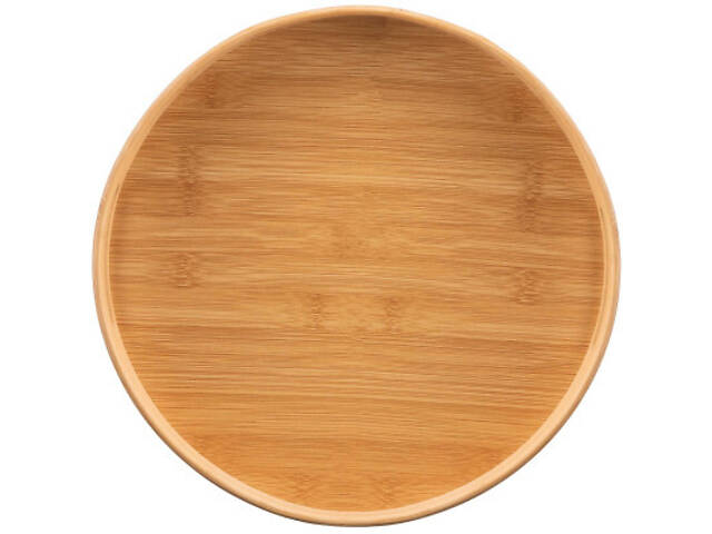 Піднос Ardesto Midori, 30х5 см, бамбук, круглий (AR1430BR) - Фото 2