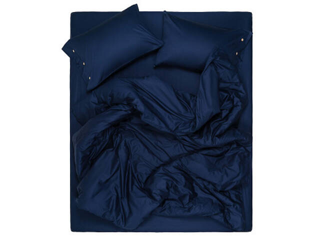 Підковдра Ardesto Mix&Match 100% бавовна, сатин синій 160х220 см (ART1622DVN) - Фото 7