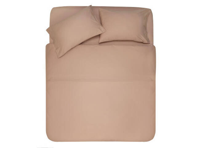 Підковдра Ardesto Mix&Match 100% бавовна, сатин бежевий 160х220 см (ART1622DVI) - Фото 6