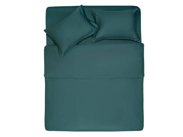 Підковдра Ardesto Mix&Match Premium 100% бавовна, сатин зелений 200х220 см (ART2022DVE) - Фото 1