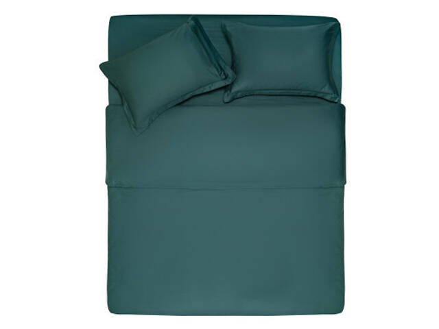 Підковдра Ardesto Mix&Match Premium 100% бавовна, сатин зелений 200х220 см (ART2022DVE) - Фото 2