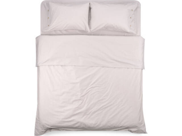 Підковдра Ardesto Mix&Match сатин 200х220 см слонова кістка (ART2022DVC) - Фото 1