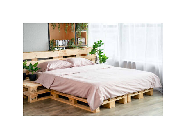 Підковдра Ardesto Mix&Match сатин 200х220 см пудра (ART2022DVP) - Фото 3