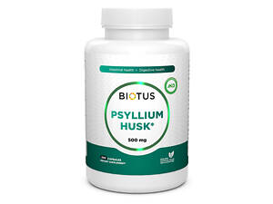 Подорожник, Psyllium Husk, Biotus, 200 капсул