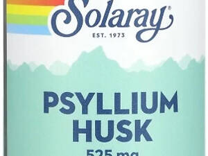 Подорожник (псиллиум) Solaray Psyllium Husk 525 мг 100 капс