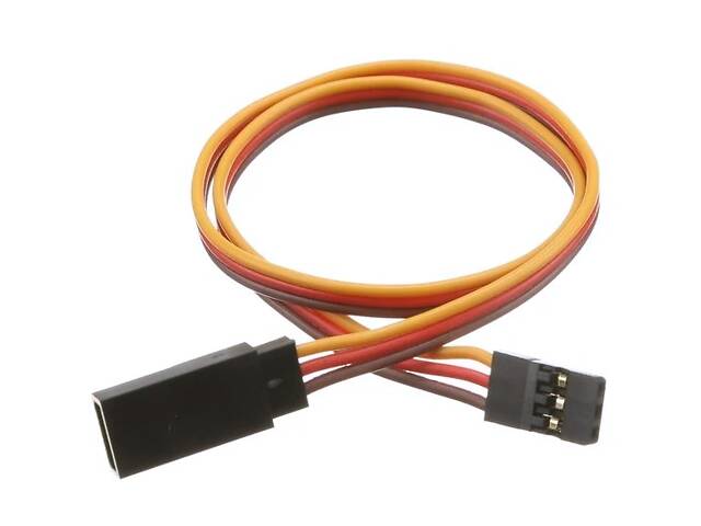 Подовжувач 22AWG для сервоприводів JR (30 см) - Фото NaN Подовжувач 22AWG для сервоприводів JR (30 см) - Фото NaN