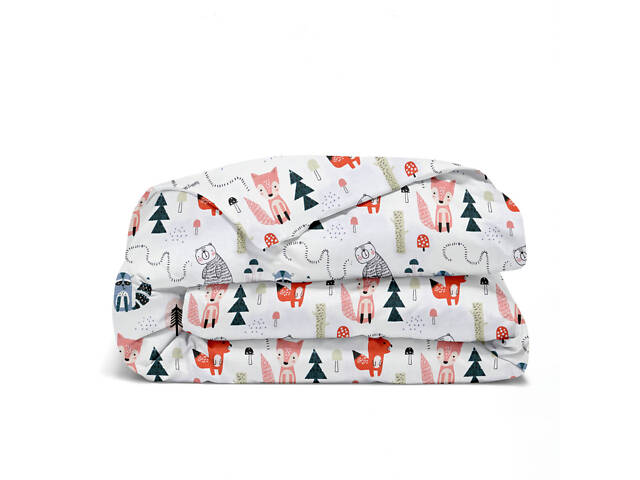 Підліткове ліжко з простирадлом на гумці ANIMALS CS7 Cosas рожеве 160х220 см. - Фото 4