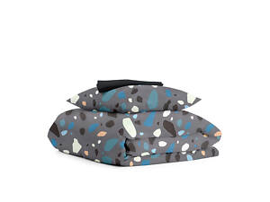 Підліткове ліжко з простирадлом на гумці GEMSTONES CS8 Cosas сірий 160х220 см