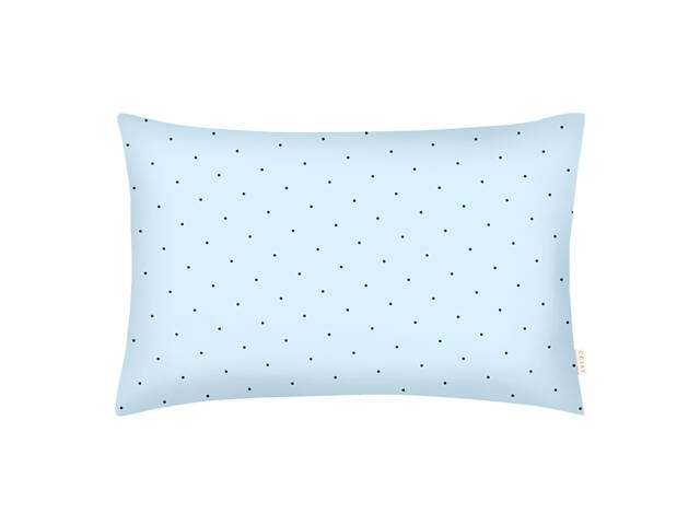 Підліткова постільна білизна MINI DOTS CS10 COSAS Блакитний 160х220 см - Фото 3