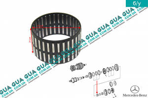 Подшипник игольчатый 50X47X29 сепаратор ) шестерни 1 передачи промежуточного вала КПП A0199816410 Mercedes / МЕРСЕДЕС VI