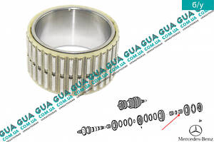 Підшипник голчастий 51X41 X28 (сепаратор) шестерні задньої передачі проміжного валу КПП A0009803210 Mercedes/МЕР