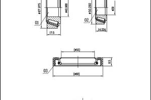 Подшипник колесный VW LT 28-35 (281-363) / VW LT 40-55 (293-909) 1975-1996 г.