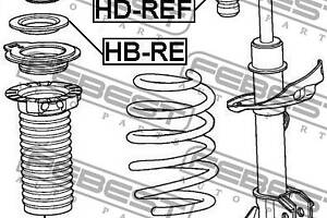 Подшипник опоры амортизатора ACURA RDX / HONDA CR-V (RE_) 2006-2012 г.