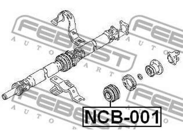 Подшипник подвесной INFINITI FX / INFINITI M30 / NISSAN 300ZX (Z31) 1979-2018 г.