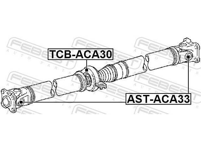 Подшипник подвесной TOYOTA RAV 4 (_A3_) / TOYOTA BLADE (_E15_) 2005-2018 г. - Фото 4
