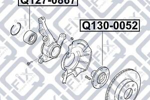 Подшипник ступицы колеса Q1270867