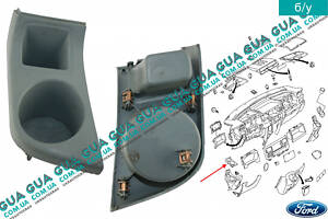 Подстаканник молдинг /держатель пепельницы / накладка панели левая 6C11V044J96A Ford / ФОРД TRANSIT 2006- / ТРАНЗИТ 06-