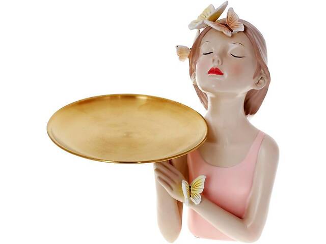 Подставка для бижутерии 18х15.5х27см Pink Бабочки Bona DP118503 - Фото 1