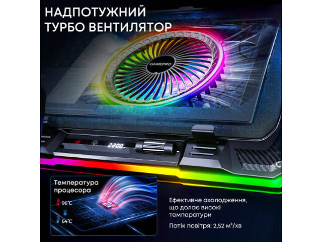 Підставка для ноутбука GamePro CP950 - Фото 2