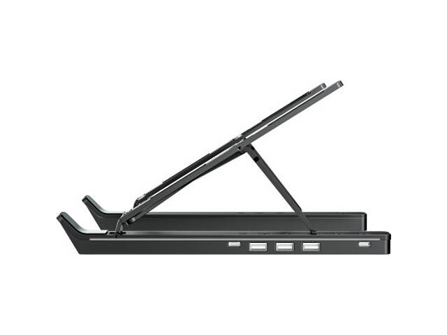 Підставка для ноутбука OfficePro LS320HUB Black (LS320HUB) - Фото 7