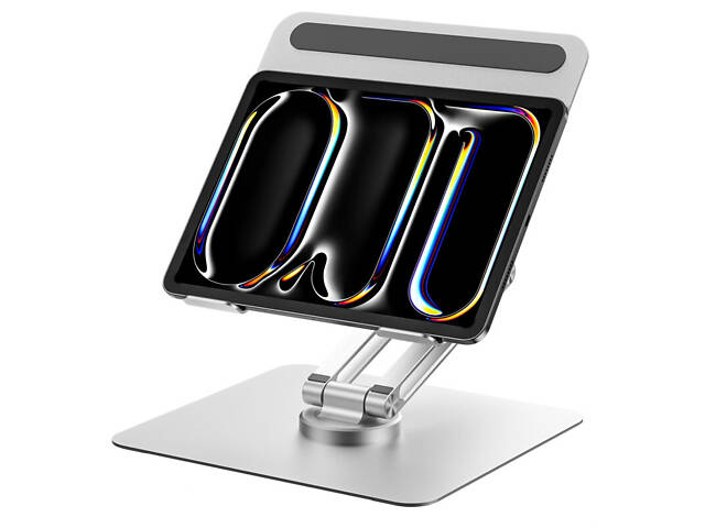 Подставка для ноутбука WIWU ZM-S801 Rotative Foldable Laptop Stand Silver - Фото 5