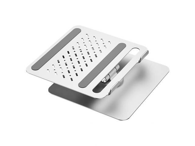 Подставка для ноутбука WIWU ZM-S801 Rotative Foldable Laptop Stand Silver - Фото 7