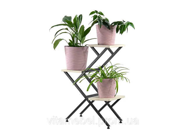 Подставка для цветов Richman Течение – 3 полочки - Фото 1