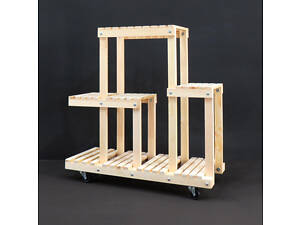 Підставка для квітів 'Шатійон' на коліщатках бланже